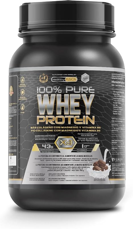 Whey Protein | Proteina Whey pura con Collagene + Magnesio | Migliora i tuoi allenamenti | Prot