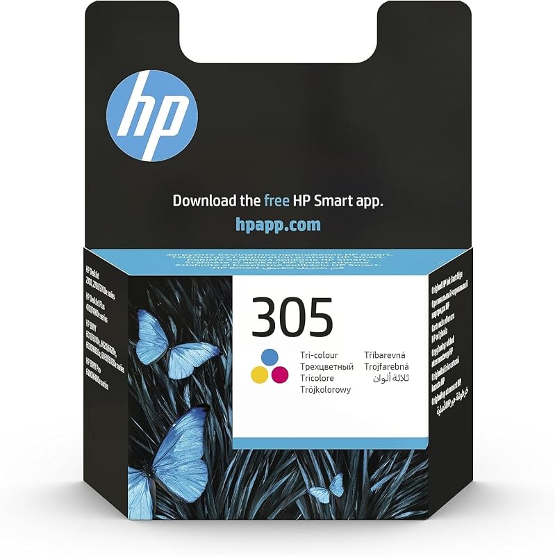 HP 305 Tricromia, Cartuccia Inchiostro Originale | Compatibile con HP DeskJet serie 2700, 4100,