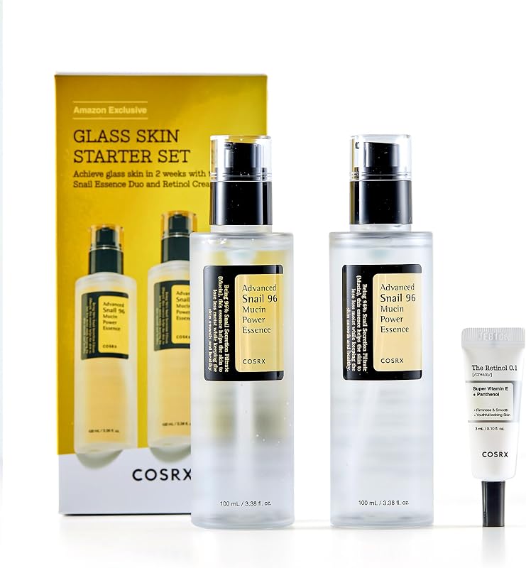 COSRX Snail 96% Mucin Power Essence 2ea & Retinolo 0,1% Cr
