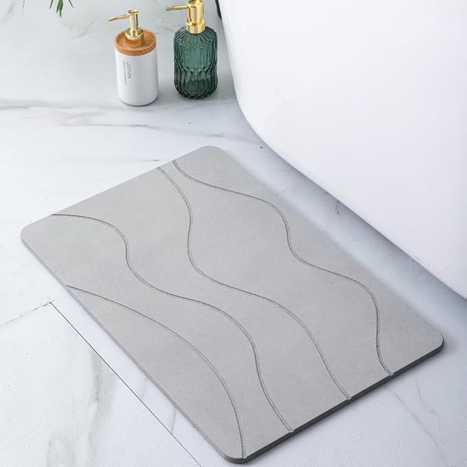 Pure 4Home Tappeto Bagno Diatomite 60 x 39 cm