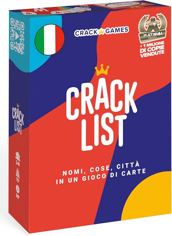 CRACK LIST - Gioco di Carte e da Tavolo