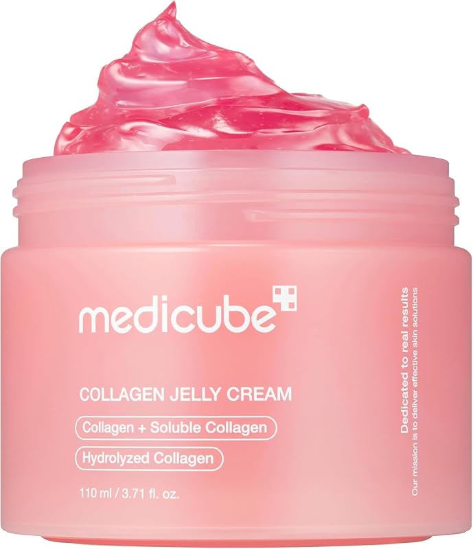 medicube Jelly Cream with Collagen, Niacinamide | Crema Viso con Collagene Idrolizzato, Effetto