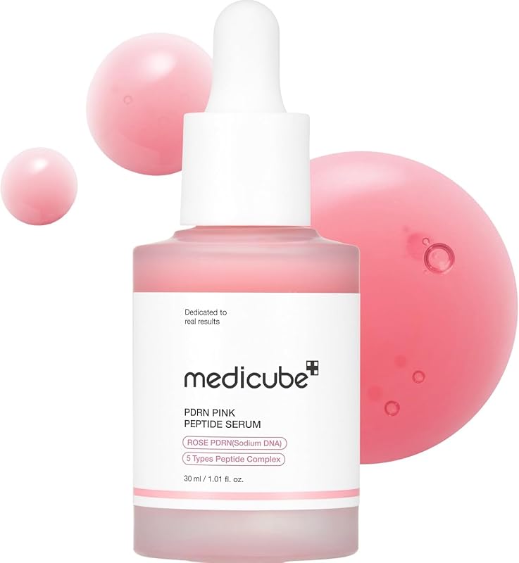 medicube PDRN Pink Peptide Serum with Salmon DNA | Siero con Peptidi e Niacinamide per Idratazi